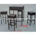 Alu Rattan Bar Set Furniture (PAD-3179)